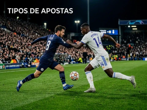 Análise de odds e mercados de futebol num ecrã de computador portátil
